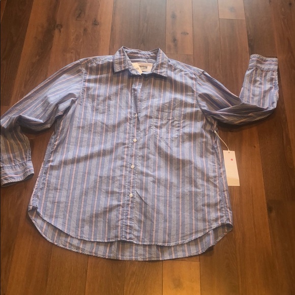 🆕Anthro Grayson The Hero Buttondown Classic Shirt - Picture 5 of 7